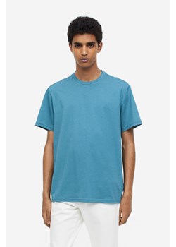 H & M - T-shirt z bawełny pima Regular Fit - Turkusowy ze sklepu H&M w kategorii T-shirty męskie - zdjęcie 169676181