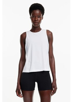 H & M - Sportowa koszulka DryMove - Biały ze sklepu H&M w kategorii Bluzki damskie - zdjęcie 169676314