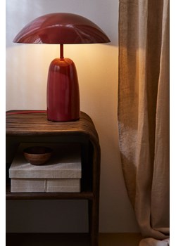 H & M - Metalowa lampa stołowa - Pomarańczowy ze sklepu H&M w kategorii Lampy stołowe - zdjęcie 169676482