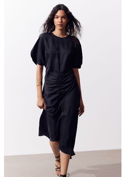 H & M - Sukienka z rozciętymi rękawami - Czarny ze sklepu H&M w kategorii Sukienki - zdjęcie 169676602