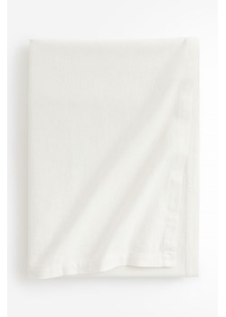 H & M - Obrus z domieszką lnu - Biały ze sklepu H&M w kategorii Obrusy i bieżniki - zdjęcie 169676752