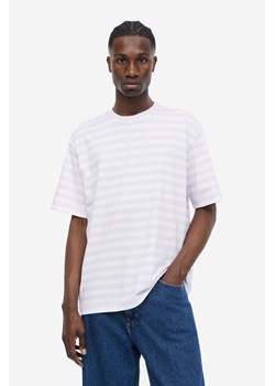 H & M - T-shirt Loose Fit - Fioletowy ze sklepu H&M w kategorii T-shirty męskie - zdjęcie 169676774
