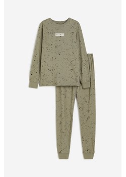 H & M - Dżersejowa piżama - Zielony ze sklepu H&M w kategorii Piżamy dziecięce - zdjęcie 169676873