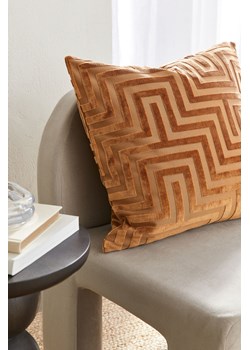 H & M - Aksamitna poszewka na poduszkę - Beżowy ze sklepu H&M w kategorii Poszewki na poduszki - zdjęcie 169676920