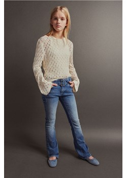 H & M - Dżinsy Bootcut Low - Niebieski ze sklepu H&M w kategorii Spodnie dziewczęce - zdjęcie 169677061