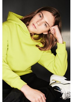 H & M - Bluza sportowa DryMove z kapturem - Zielony ze sklepu H&M w kategorii Bluzy damskie - zdjęcie 169677104