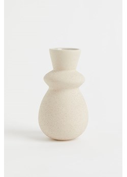 H & M - Mały wazon z kamionki - Beżowy ze sklepu H&M w kategorii Wazony - zdjęcie 169677112