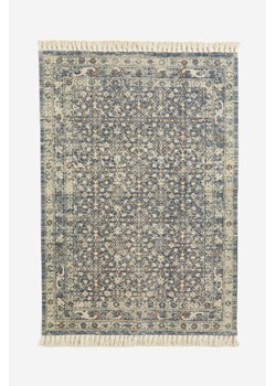 H & M - Wzorzysty dywan z frędzlami - Niebieski ze sklepu H&M w kategorii Dywany - zdjęcie 169677250