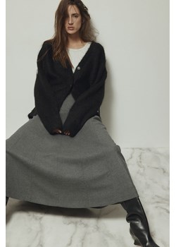 H & M - Kardigan z domieszką moheru - Czarny ze sklepu H&M w kategorii Swetry damskie - zdjęcie 169677320