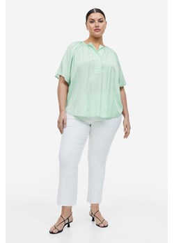 H & M - Bluzka oversize - Zielony ze sklepu H&M w kategorii Bluzki damskie - zdjęcie 169677331
