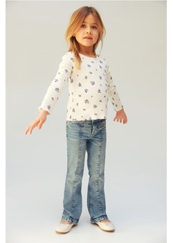 H & M - Dżinsy Superstretch Flared Leg - Niebieski ze sklepu H&M w kategorii Spodnie dziewczęce - zdjęcie 169677420
