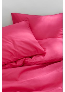 H & M - Komplet podwójnej pościeli bawełnianej - Różowy ze sklepu H&M w kategorii Pościele - zdjęcie 169677440