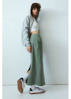 H & M - Ołówkowa spódnica z dzianiny dresowej - Zielony ze sklepu H&M w kategorii Sukienki - zdjęcie 169677451