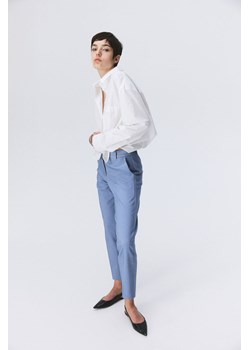 H & M - Spodnie cygaretki - Niebieski ze sklepu H&M w kategorii Spodnie damskie - zdjęcie 169677562