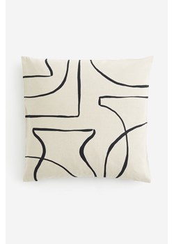 H & M - Wzorzysta poszewka na poduszkę - Szary ze sklepu H&M w kategorii Poszewki na poduszki - zdjęcie 169677852