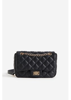 H & M - Pikowana torebka na ramię - Czarny ze sklepu H&M w kategorii Listonoszki - zdjęcie 169677884