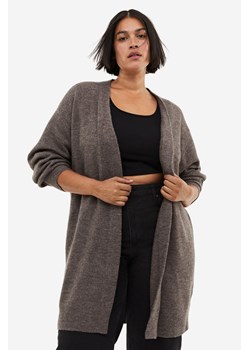H & M - Długi kardigan - Beżowy ze sklepu H&M w kategorii Swetry damskie - zdjęcie 169677901