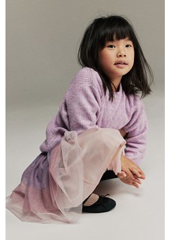 H & M - Sweter - Fioletowy ze sklepu H&M w kategorii Swetry dziewczęce - zdjęcie 169677911