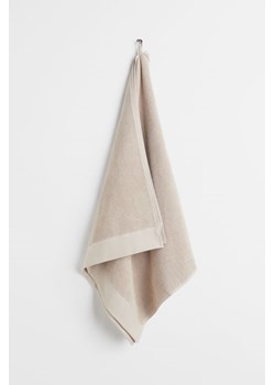 H & M - Ręcznik kąpielowy z frotté - Beżowy ze sklepu H&M w kategorii Ręczniki - zdjęcie 169678081