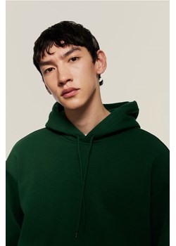 H & M - Bluza z kapturem Loose Fit - Zielony ze sklepu H&M w kategorii Bluzy męskie - zdjęcie 169678150