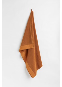 H & M - Duży ręcznik kąpielowy z bawełnianej frotte - Żółty ze sklepu H&M w kategorii Ręczniki - zdjęcie 169678154