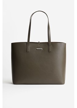 H & M - Torba shopper - Beżowy ze sklepu H&M w kategorii Torby Shopper bag - zdjęcie 169678184