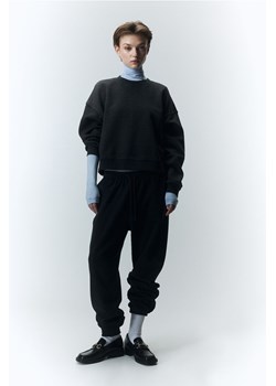 H & M - Joggersy z wysokim stanem - Czarny ze sklepu H&M w kategorii Spodnie damskie - zdjęcie 169678231