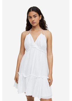 H & M - Sukienka z mocowaniem na karku - Biały ze sklepu H&M w kategorii Sukienki - zdjęcie 169678310
