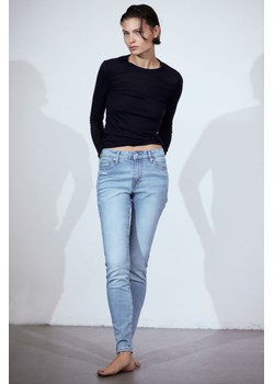 H & M - Skinny Regular Ankle Jeans - Niebieski ze sklepu H&M w kategorii Jeansy damskie - zdjęcie 169678612
