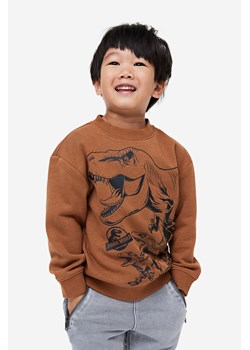H & M - Bluza z nadrukiem - Beżowy ze sklepu H&M w kategorii Bluzy chłopięce - zdjęcie 169678654