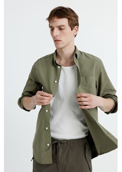 H & M - Koszula oksfordzka Regular Fit - Zielony ze sklepu H&M w kategorii Koszule męskie - zdjęcie 169678732