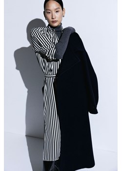 H & M - Szmizjerka z wiązanym paskiem - Czarny ze sklepu H&M w kategorii Sukienki - zdjęcie 169678841
