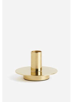 H & M - Metalowy świecznik - Złoty ze sklepu H&M w kategorii Świeczniki - zdjęcie 169679102