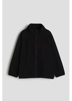 H & M - Rozpinana bluza polarowa - Czarny ze sklepu H&M w kategorii Bluzy chłopięce - zdjęcie 169679132
