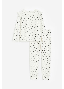 H & M - Piżama z nadrukiem - Biały ze sklepu H&M w kategorii Piżamy dziecięce - zdjęcie 169679170