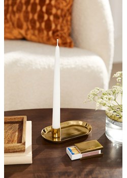 H & M - Metalowy świecznik - Złoty ze sklepu H&M w kategorii Świeczniki - zdjęcie 169679172