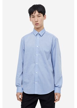 H & M - Koszula Easy iron Regular Fit - Niebieski ze sklepu H&M w kategorii Koszule męskie - zdjęcie 169679363