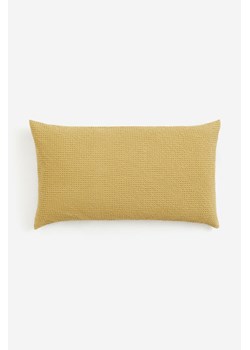 H & M - Bawełniana poszewka na poduszkę - Żółty ze sklepu H&M w kategorii Poszewki na poduszki - zdjęcie 169679394