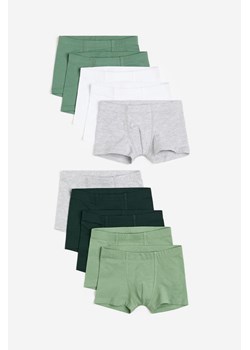 H & M - Bokserki 10-pak - Zielony ze sklepu H&M w kategorii Majtki dziecięce - zdjęcie 169679430