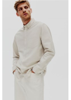 H & M - Koszula oksfordzka Regular Fit - Beżowy ze sklepu H&M w kategorii Koszule męskie - zdjęcie 169679531