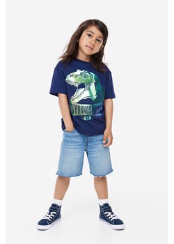H & M - Dżersejowy T-shirt oversize - Niebieski ze sklepu H&M w kategorii T-shirty chłopięce - zdjęcie 169679793