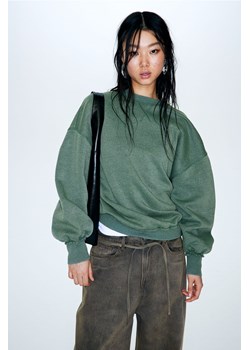 H & M - Bluza oversize - Zielony ze sklepu H&M w kategorii Bluzy damskie - zdjęcie 169679814