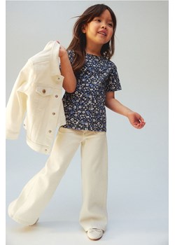 H & M - T-shirt z nadrukiem - Szary ze sklepu H&M w kategorii Bluzki dziewczęce - zdjęcie 169679863
