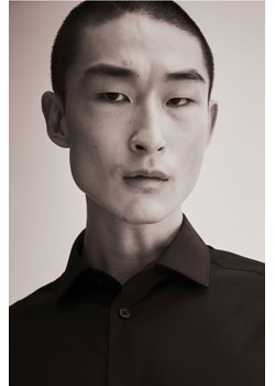 H & M - Koszula COOLMAX Regular Fit - Czarny ze sklepu H&M w kategorii Koszule męskie - zdjęcie 169679952