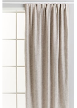 H & M - Zasłona zaciemniająca 2-pak - Brązowy ze sklepu H&M w kategorii Zasłony - zdjęcie 169680034