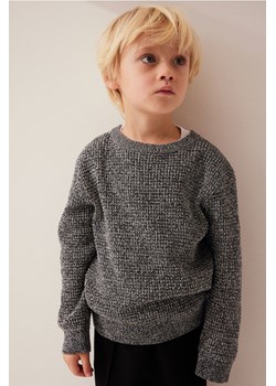 H & M - Sweter w waflowy splot - Czarny ze sklepu H&M w kategorii Swetry chłopięce - zdjęcie 169680182