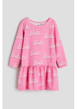 H & M - Bawełniana sukienka we wzory - Różowy ze sklepu H&M w kategorii Sukienki dziewczęce - zdjęcie 169680331