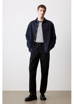 H & M - Bawełniane spodnie chinos Slim Fit - Niebieski ze sklepu H&M w kategorii Spodnie męskie - zdjęcie 169680401