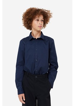 H & M - Bawełniana koszula - Niebieski ze sklepu H&M w kategorii Koszule chłopięce - zdjęcie 169680472