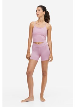 H & M - Sportowe szorty hotpants SoftMove - Różowy ze sklepu H&M w kategorii Szorty - zdjęcie 169680542